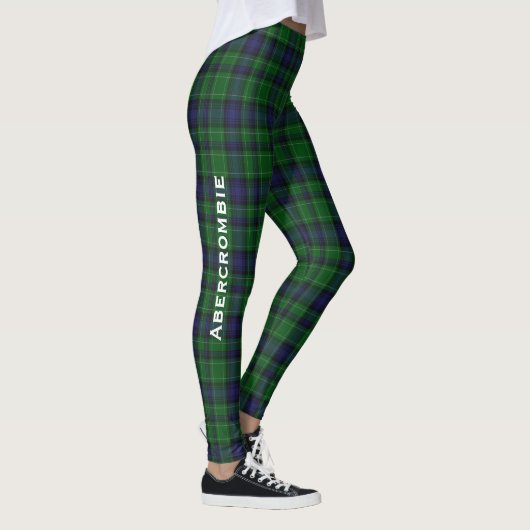 Abercrombie Custom Tartan Plaid Leggings (Rechts)