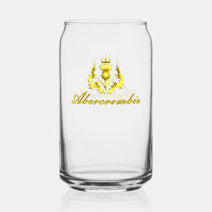 Abercrombie Gold Crowned Thistle Blikvorm Glas