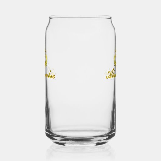 Abercrombie Gold Crowned Thistle Blikvorm Glas (Links)