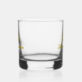 Abercrombie Gold Crowned Thistle Whiskey Glass Whisky Glas (Links)