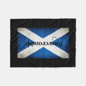 Abercrombie Grunge Flag Fleece Deken (Voorkant (Horizontaal))