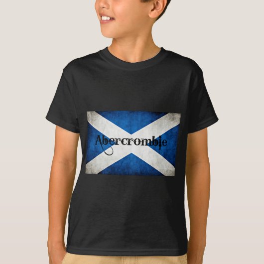 Abercrombie Grunge Flag T-shirt (Voorkant)