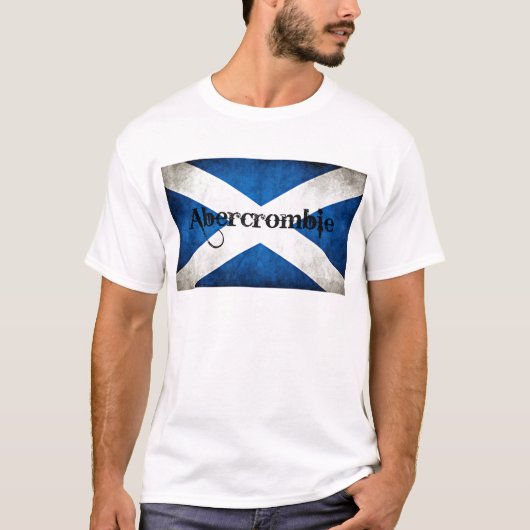 Abercrombie Grunge Flag T-shirt (Voorkant)