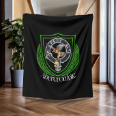 Abercrombie Schotse Clan Crest Fleece Deken