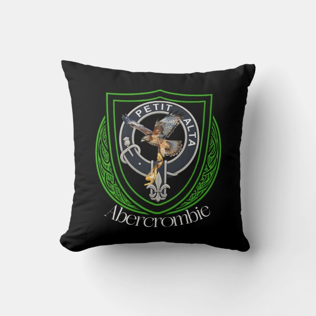 Abercrombie Schotse Clan Crest Kussen (Voorkant)