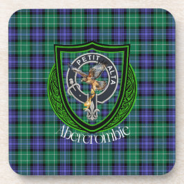 Abercrombie Schotse Clan Tartan & Crest Bier Onderzetter