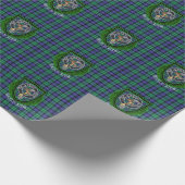 Abercrombie Schotse Clan Tartan & Crest Cadeaupapier (Hoek)