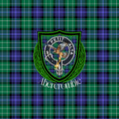 Abercrombie Schotse Clan Tartan Crest Fleece Deken