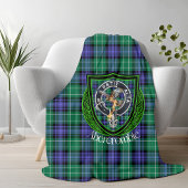 Abercrombie Schotse Clan Tartan Crest Fleece Deken