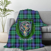 Abercrombie Schotse Clan Tartan Crest Fleece Deken