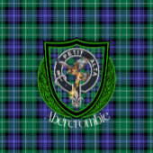 Abercrombie Schotse Clan Tartan & Crest Fleece Deken