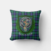 Abercrombie Schotse Clan Tartan & Crest Kussen (Voorkant)