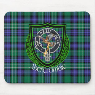 Abercrombie Schotse Clan Tartan & Crest Muismat