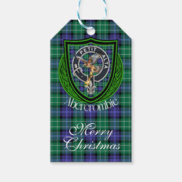 Abercrombie Schotse Clan Tartan & Wapen Cadeaulabel
