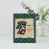 Abercrombie Scottie Dog Briefkaart (Staand voorkant)