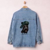 Abercrombie Scottie Hond Gepersonaliseerde Denim J Denim Jacket (Hangar)