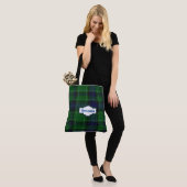 Abercrombie Tartan Canvas tas (Op model)