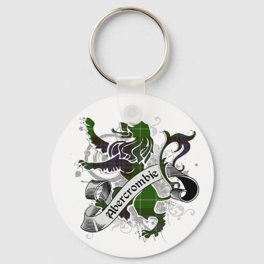 Abercrombie Tartan Lion Sleutelhanger (Voorkant)