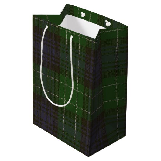 Abercrombie Tartan Medium Cadeauzakje (Achterkant Gekanteld)