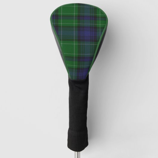 Abercrombie Tartan Plaid Driver Hoesje Golfheadcover (Voorkant)