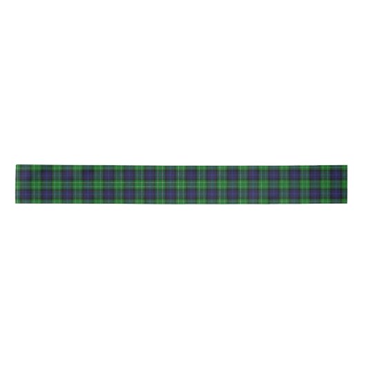 Abercrombie Tartan Satijnen Lint (Voorkant)