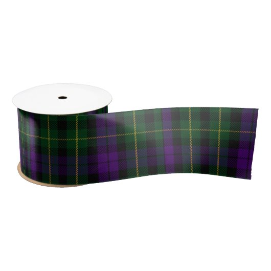 Abercrombie Tartan Satijnen Lint (Spoel)