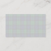 Abercrombie Tartan Visitekaartje (Achterkant)