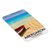 Aberdaron, Llŷn schiereiland Wales zeeposter Magneet (Rechterzijde)