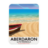 Aberdaron, Llŷn schiereiland Wales zeeposter Magneet (Verticaal)