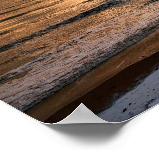 Aberdeen Beach Poster (Hoek)