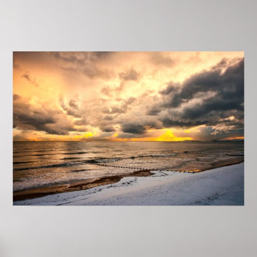 Aberdeen Beach Poster (Voorkant)