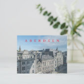 Aberdeen Castle Street ansichtkaart Briefkaart (Staand voorkant)