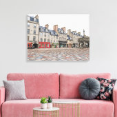 Aberdeen Castlegate canvasprint Canvas Afdruk (Insitu (Woonkamer))