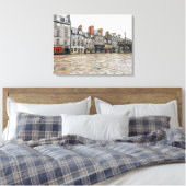 Aberdeen Castlegate uitzicht canvas print (Insitu (Slaapkamer))