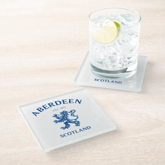 ABERDEEN GLAZEN ONDERZETTER (Schuin)