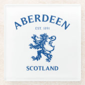 ABERDEEN GLAZEN ONDERZETTER (Voorkant)