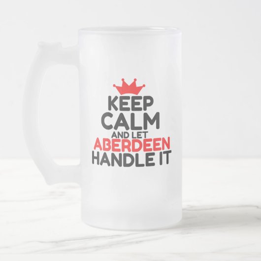 ABERDEEN HANDLE IT MATGLAS BIERPUL (Links)