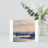 Aberdeen Harbor Briefkaart (Staand voorkant)