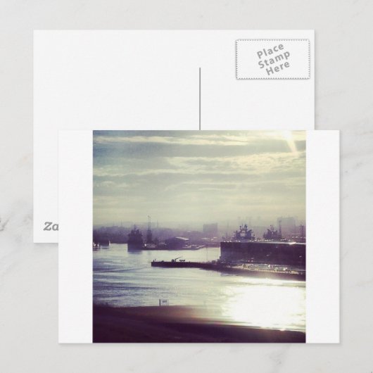 Aberdeen Harbor Briefkaart (Voorkant / Achterkant)