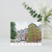 Aberdeen in het najaar briefkaart (Staand voorkant)