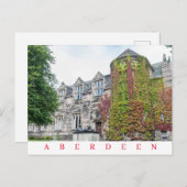 Aberdeen in het najaar briefkaart (Voorkant / Achterkant)