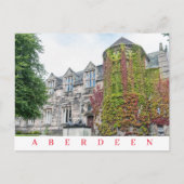 Aberdeen in het najaar briefkaart (Voorkant)