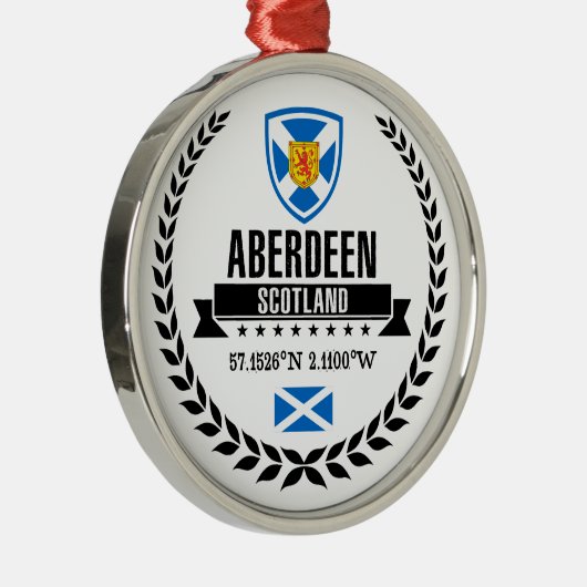 Aberdeen Metalen Ornament (Rechts)