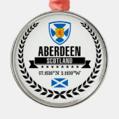 Aberdeen Metalen Ornament (Voorkant)