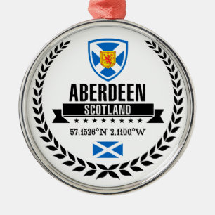 Aberdeen Metalen Ornament
