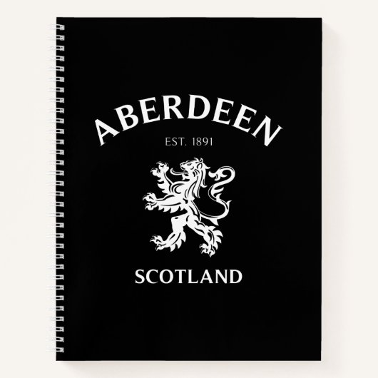 ABERDEEN NOTITIEBOEK (Voorkant)