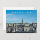 Aberdeen panorama ansichtkaart briefkaart (Voorkant / Achterkant)