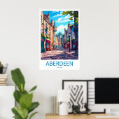 Aberdeen Park Vintage Ski Reis Nationale Poster (Thuiskantoor)