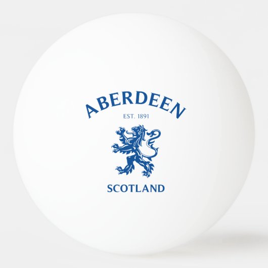 ABERDEEN PINGPONGBAL (Voorkant)