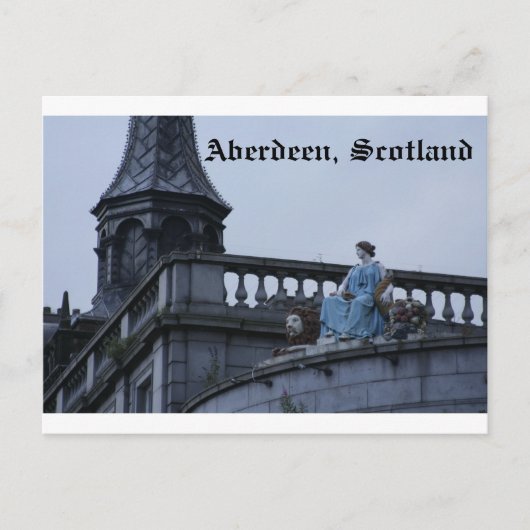 Aberdeen, Schotland Briefkaart (Voorkant)